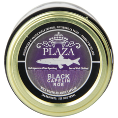 PLAZA PREMIUM QUALITY CAPELIN CAVIAR BLACK