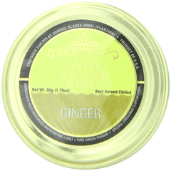 PLAZA PREMIUM QUALITY GOLDEN WHITEFISH CAVIAR GINGER INFUSED